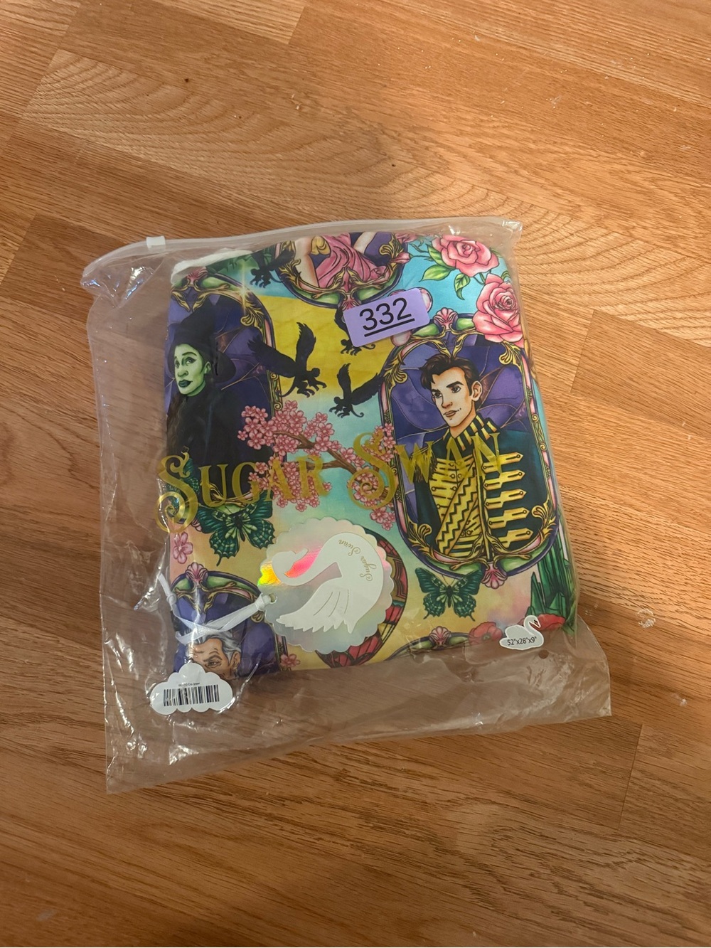 Sugar Swan Wicked Bamboo Crib Sheet *Brand New*